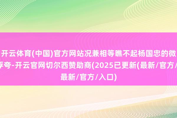 开云体育(中国)官方网站况兼相等瞧不起杨国忠的微薄与浮夸-开云官网切尔西赞助商(2025已更新(最新/官方/入口)